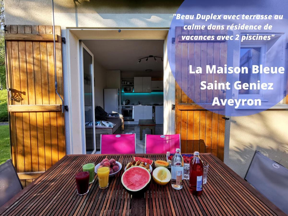 Au 11 T3 Duplex, Village Vacances, Piscines, Parking Saint-Geniez-dʼOlt エクステリア 写真